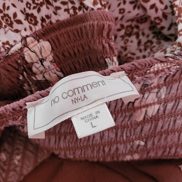 Floral Brown Maxi Dress - Picture 7 of 10